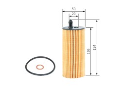 F026407205 BOSCH Фільтр масляний