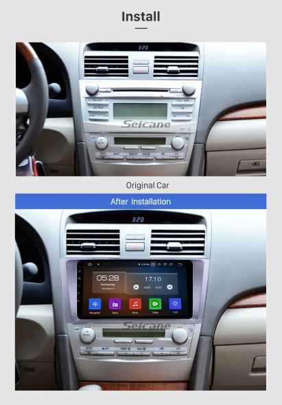 Китай 5345345435 РАДІОНАВІГАЦІЯ TOYOTA CAMRY 2007-2011 ANDROID+KAM