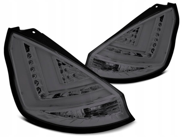 Junyan LDFO51 mhm Задні світлодіодні LED ліхтарі Neon Smoke Tuning для Ford Fiesta VII 7 mk7 Lift 13-