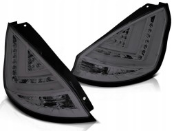 Junyan LDFO51 mhm Задні світлодіодні LED ліхтарі Neon Smoke Tuning для Ford Fiesta VII 7 mk7 Lift 13-