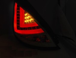 Junyan LDFO51 mhm Задні світлодіодні LED ліхтарі Neon Smoke Tuning для Ford Fiesta VII 7 mk7 Lift 13-