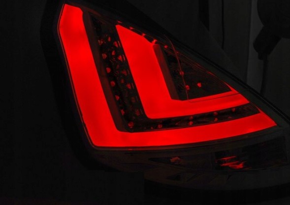 Junyan LDFO51 mhm Задні світлодіодні LED ліхтарі Neon Smoke Tuning для Ford Fiesta VII 7 mk7 Lift 13-