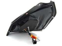 Junyan LDFO51 mhm Задні світлодіодні LED ліхтарі Neon Smoke Tuning для Ford Fiesta VII 7 mk7 Lift 13-