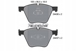Textar 2443601 Textar гальмівні колодки передні bmw 5 f07 bmw 7 f01 f02 f03 f04 2009-2017