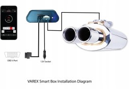 CHINA VKSB01 Контролер вихлопу заслінок за технологією bluetooth xforce varex vksb01
