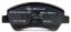Ford OE MEMK2J-2M008-A1A Гальмівні колодки задні transit 14-custom 12- 2600772 _ memk2j-2m008-a1a