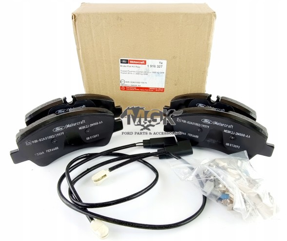 Ford OE MEMK2J-2M008-A1A Гальмівні колодки задні transit 14-custom 12- 2600772 _ memk2j-2m008-a1a