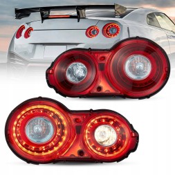 VLAND LDNI10 270091-1 MHM Комплект задніх ліхтарів Vland Led Neon Tuning Lift-look Nissan GTr GT-r r35 2008-2025