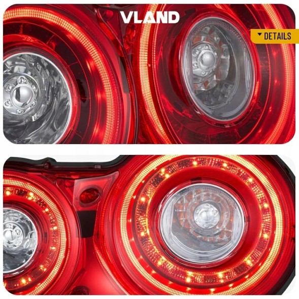 VLAND LDNI10 270091-1 MHM Комплект задніх ліхтарів Vland Led Neon Tuning Lift-look Nissan GTr GT-r r35 2008-2025