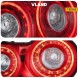 VLAND LDNI10 270091-1 MHM Комплект задніх ліхтарів Vland Led Neon Tuning Lift-look Nissan GTr GT-r r35 2008-2025