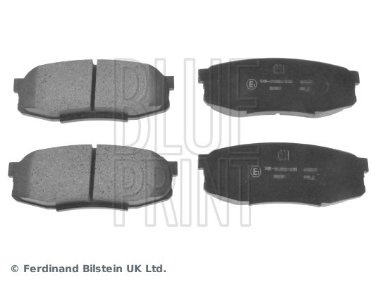 ADT342176 BLUE PRINT Комплект гальмівних колодок з 4 шт дисків