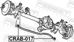 CRAB 017 FEBEST Сайлентблок