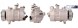 Lucas ACP634 Компресор кондиціонера audi a1, a3, q2, q3, tt, seat altea, altea xl,