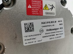 Audi OE 5QE816803M, DWP532033OE Компресор кондиціонера Audi A3 8V Golf GTE 5QE816803M OE