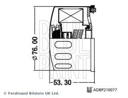 ADBP210077 BLUE PRINT Фільтр оливи