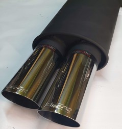 BUZZER SM2X71NL Глушник універсальний спортивний лівий 2х70мм