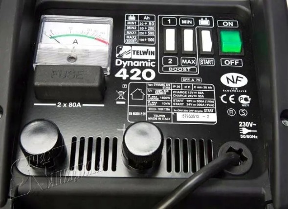 Telwin 829382 ВИПРЯМЛЯЧ З ДИНАМІКОВИМ ЗАПУСКОМ 420 STAR
