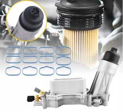 Китай DO SILNIKÓW 3.2 / 3.6 V6 PENTASTAR – CHRYSLER / DODGE / JEEP / VW / LANCIA / FIAT 5184304AF 68105583AD Корпус масляного радіатора Dodge Jeep Chrysler 3.6 5184304AF 68105583AD