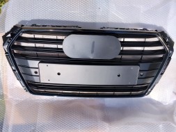0AMS HCA416-1002 РЕШІТКА РАДІАТОРА ПЕРЕДНЯ AUDI A4 B9 2015-2020 ЧОРНИЙ ХРОМ