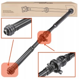 Euro Driveshafts abc14.10a/25 КАРДАННИЙ ВАЛ PORSCHE CAYENNE 92A 3.6 GTS 4.8 Turbo 4.8 S задній