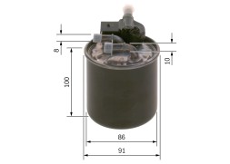 F026402837 BOSCH Фільтр палива