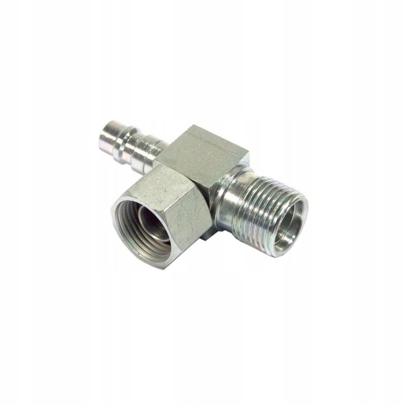 Cool Parts Automotive 3001902 КУТОВИЙ АДАПТЕР + СЕРВІСНИЙ ПОРТ R134A LP SANDEN VALTRA