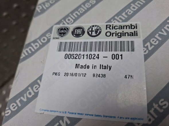 Fiat OE S26340101 КОРПУС ПАЛИВНОГО ФІЛЬТРА З ПІДІГРІВОМ UFI 52011024 FIAT 500 1.6 MJET 2016-
