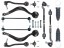 SRLine 205038K2 Права передня балка підвіски SRLine замінник для BMW X5 E53