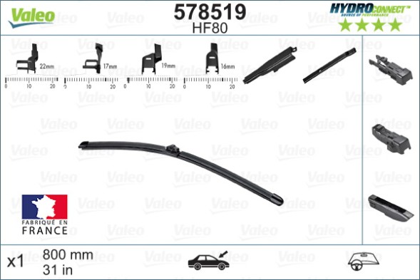 578519 VALEO Склоочисник