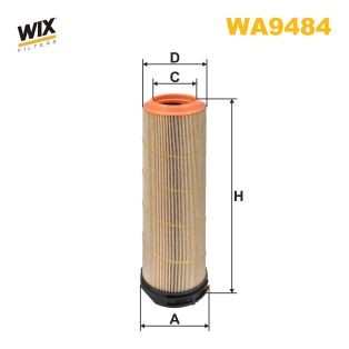 WA9484 WIX FILTERS Фільтр повітряний