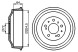 AD BRAKE VIC-70704 Гальмівний барабан 0 986 477 031 для CITROEN C25 Autobus, C25 Furgon, C25