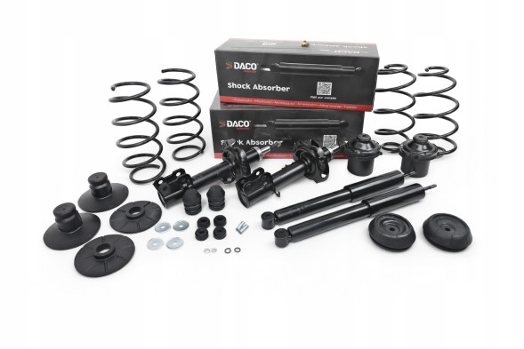 DACO OPXZAW6 VOLVO C30 S40 II V50 - 2X АМОРТИЗАТОРИ ЗАДНІ + ПОДУШКИ + ВІДБІЙНИКИ + ПИЛЬНИКИ
