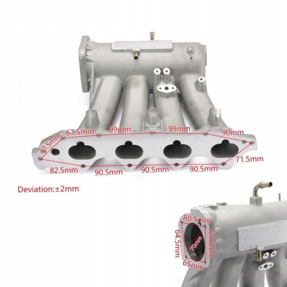 RBS Technology RJKSGG01 Всмоктуючий колектор Honda Civic / Integra / CRX B16 A1 / А2 B18C