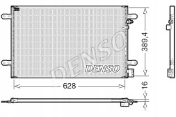 Denso DENDCN02037#ACRS-PFPP+K Конденсатор кондиціонера audi a6 allroad c6 a6 c6 2.0-5 #petrolhead pro+ kit9