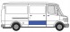 Sam 0007 MERCEDES T1 БІЧНІ ДВЕРІ РОЗСУВНІ 207-410 РЕПЕР.