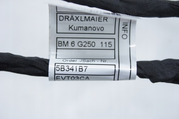BMW OE 5B341B7 5B341B6 61125B341B7 ПРОВОД МОНТАЖУ ЗАДНЬОГО БАМПЕРА BMW G60 5B341B7