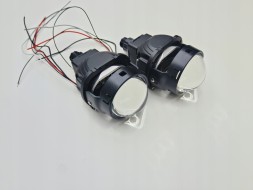 Китай 2,5biledLASER Лінзи BILED BI-LED 2,5" з лазером, ТОП 150W 2 світловідбивача - ЛАЗЕР