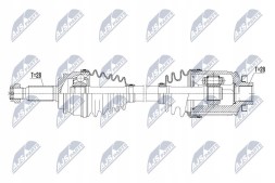 NTY NPW-CH-054 Nty npw-ch-054 карданний вал