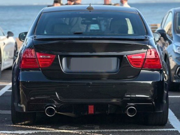 Китай BMW E90 E91 DYFUZOR TYLNA DOKŁADKA M-PERFORMANCE 0--0 CZARNY POŁYSK BMW E90 E91 ДИФУЗОР ЗАДНЯ НАКЛАДКА M-PERFORMANCE 0--0 ЧОРНИЙ ГЛЯНЕЦЬ