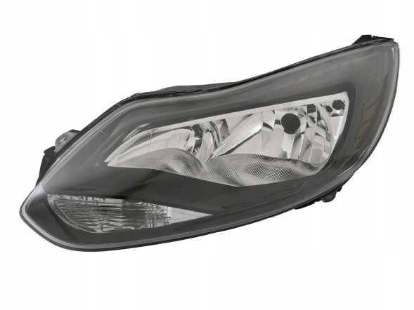 Depo 32C1097E / 32C1092E MHM TUNING Фара Фронтальна лампа Depo Чорна Ford Focus III 3 mk3 2011-2014 Л