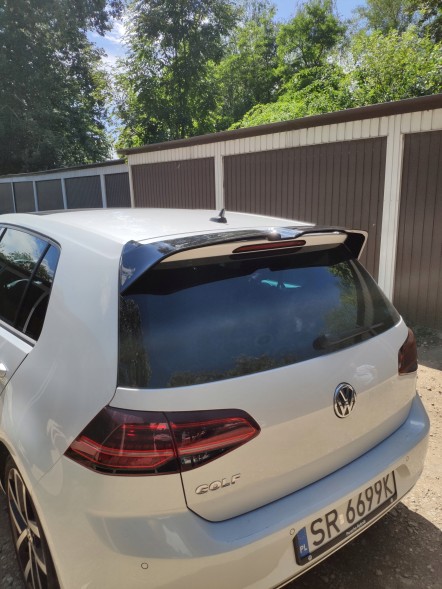 Китай GOLF 7-7,5 LOTKA SPOILER DOKŁADKA TYLNA STANDARD CZARNY POŁYSK ГОЛЬФ 7-7,5 ЛЬОТОК СПОЙЛЕР НАКЛАДКА ЗАДНЯ СТАНДАРТ ЧОРНИЙ ГЛЯНЕЦЬ