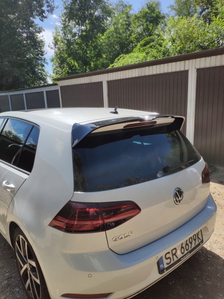 Китай GOLF 7-7,5 LOTKA SPOILER DOKŁADKA TYLNA STANDARD CZARNY POŁYSK ГОЛЬФ 7-7,5 ЛЬОТОК СПОЙЛЕР НАКЛАДКА ЗАДНЯ СТАНДАРТ ЧОРНИЙ ГЛЯНЕЦЬ