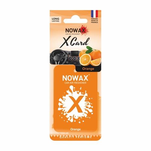 NX07535 NOWAX Автомобільний ароматизатор повітря NOWAX серія X CARD Orange
