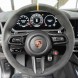 Porsche OE 992.419.091 EDA 37 , 992419091EDA37 Porsche 992 Panamera Macan Taycan Cayenne Кермо CARBON RACE-TEX 36см