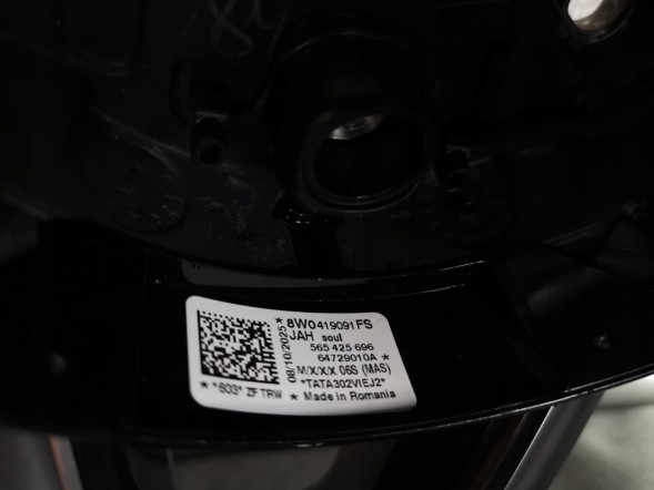 Volkswagen OE 8W0419091FS, DWP536206OE Кермо Audi Q2 8W0419091FS
