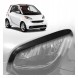 CHROMEMASTER MD-SS-0004-002 Накладки над фарами для SMART FORTWO III C453 2014- COUPE
