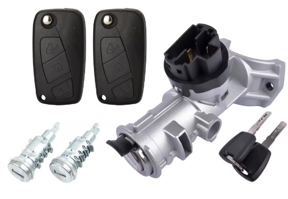Китай 5906884824686 ЗАМОК ДВЕРЕЙ 4 КЛЮЧІ CITROEN JUMPER 2006- КОНТАКТНА ГРУПА ЗАМКА 5 PIN