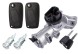 Китай 5906884824686 ЗАМОК ДВЕРЕЙ 4 КЛЮЧІ CITROEN JUMPER 2006- КОНТАКТНА ГРУПА ЗАМКА 5 PIN