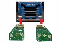 ВОЛЛЕР H.169/207/37.+H.169/207/38. Плитка модуля правої лівої світлодіодної лампи денного водіння для scania ntg s r g p l