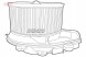 Denso DEA02002 Повітродувка audi a4 b5 94-00 denso dea02002